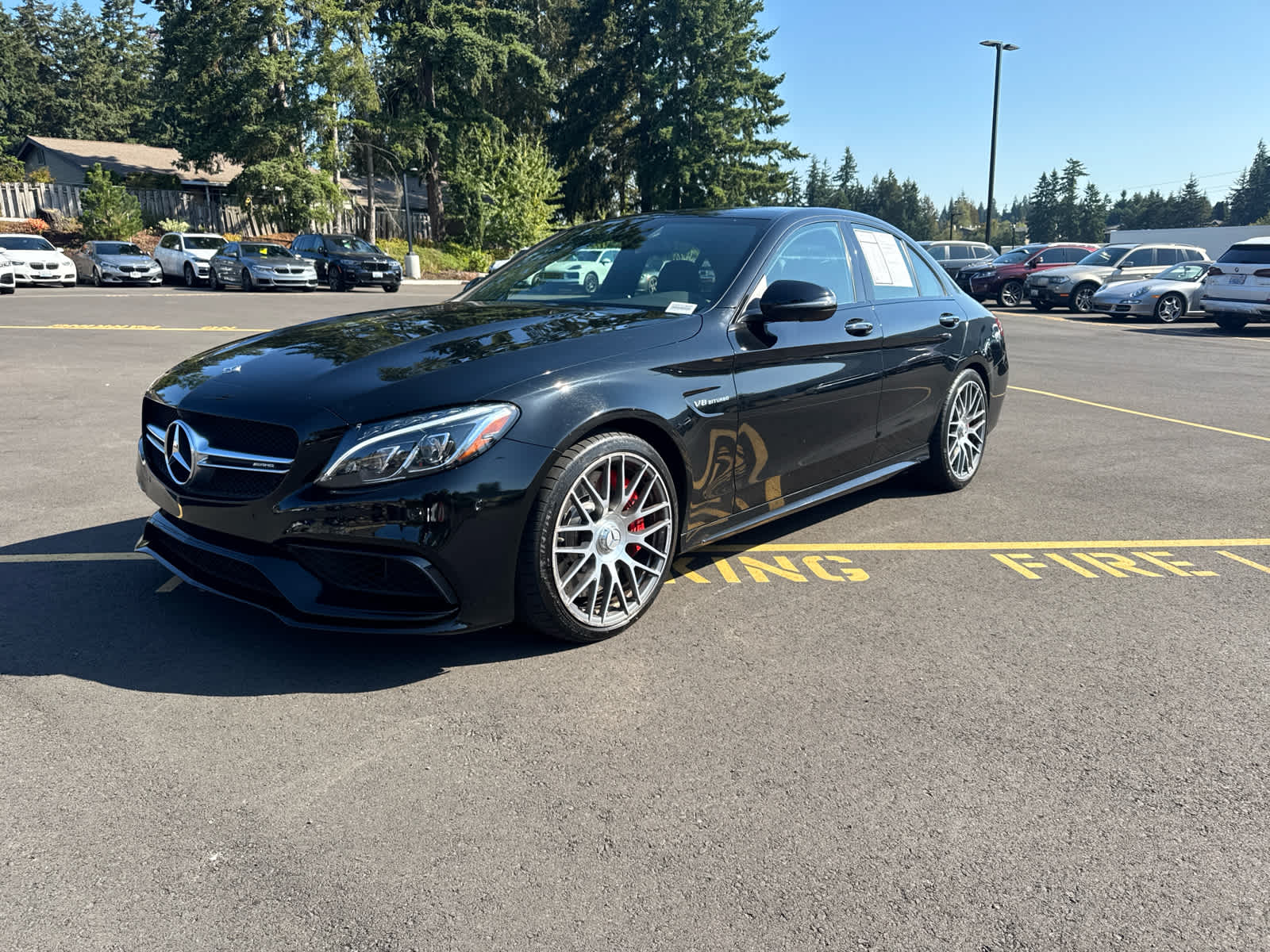 2018 Mercedes Benz C AMG 63 S photo 2