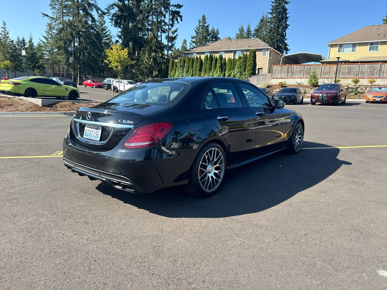 2018 Mercedes Benz C AMG 63 S photo 4