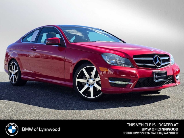 Featured Pre-Owned 2015 Mercedes-Benz C-Class C 350 4MATIC Coupe for Sale in Seattle, WA