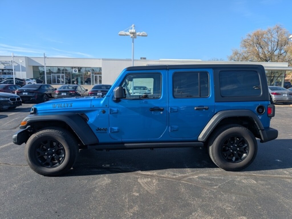 Used 2021 Jeep Wrangler Unlimited Willys SUV