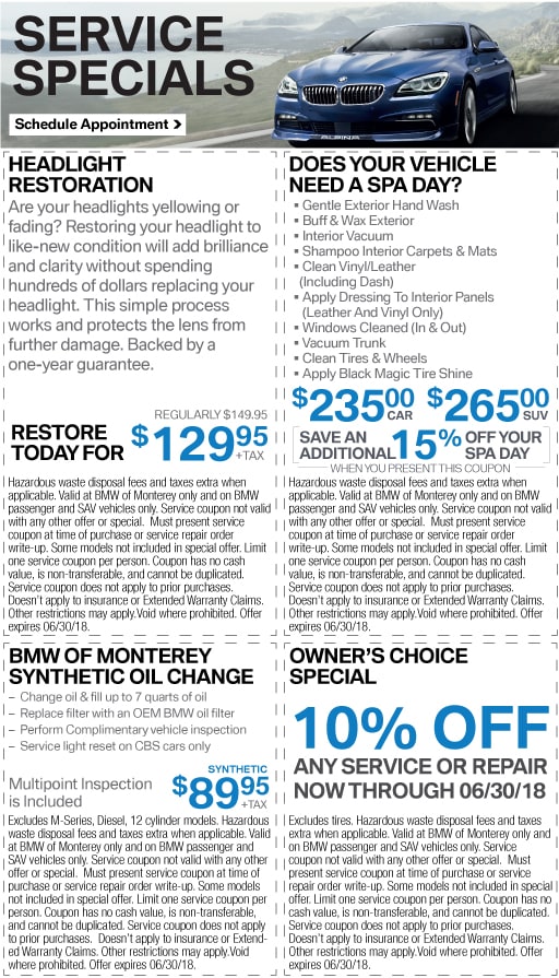 Bmw Service Coupons Printable 2022 Printable World Holiday