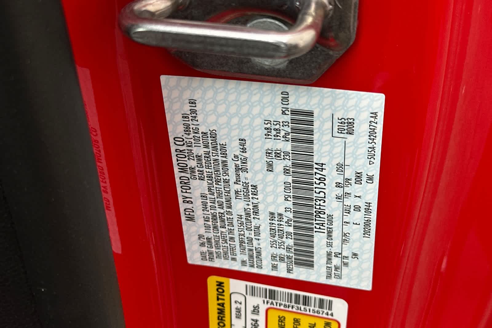 Thumbnail: 2020 Ford Mustang - 32