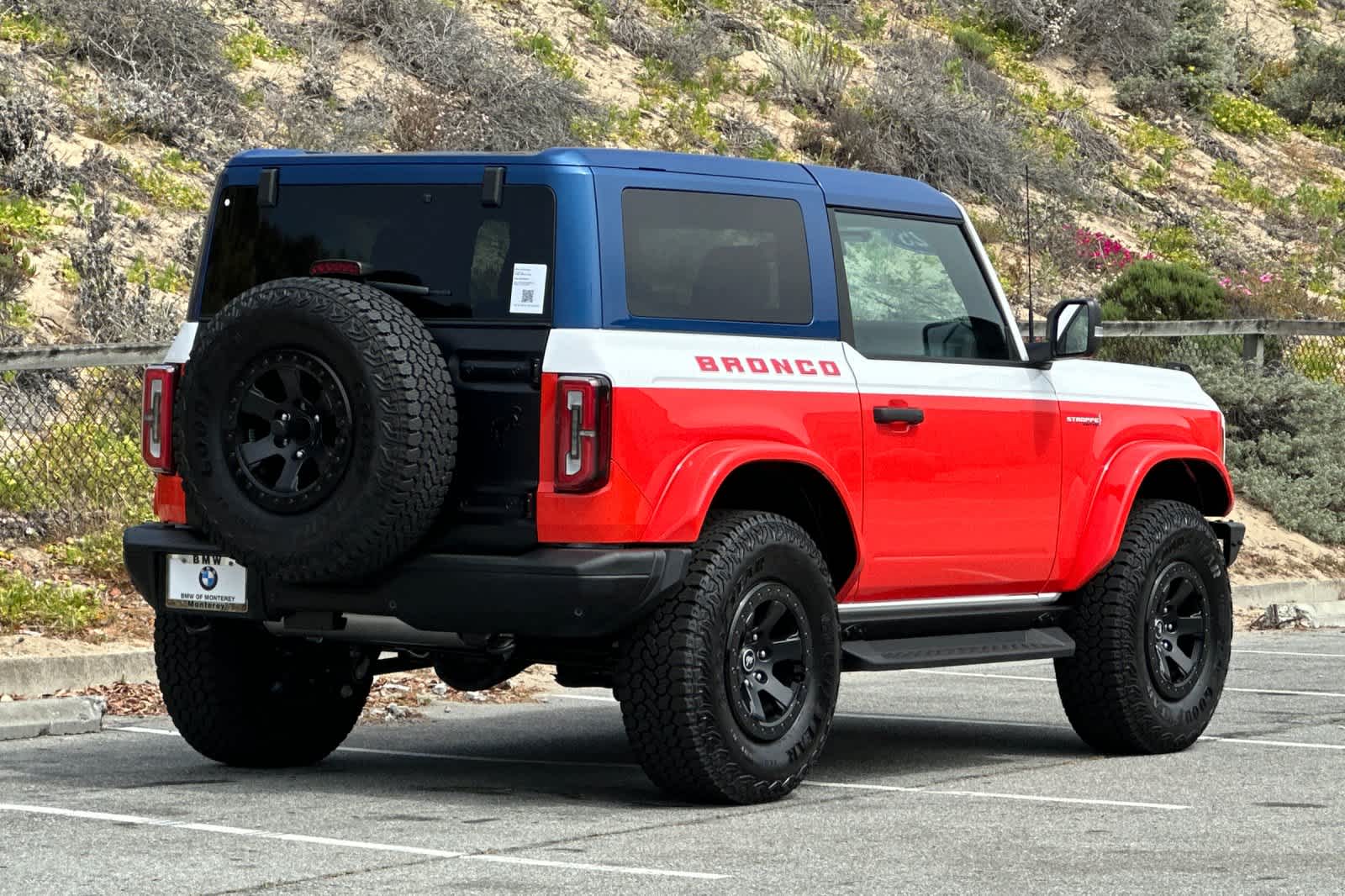 Used 2025 Ford Bronco 2-Door Stroppe with VIN 1FMDE0AP1SLA20107 for sale in Seaside, CA