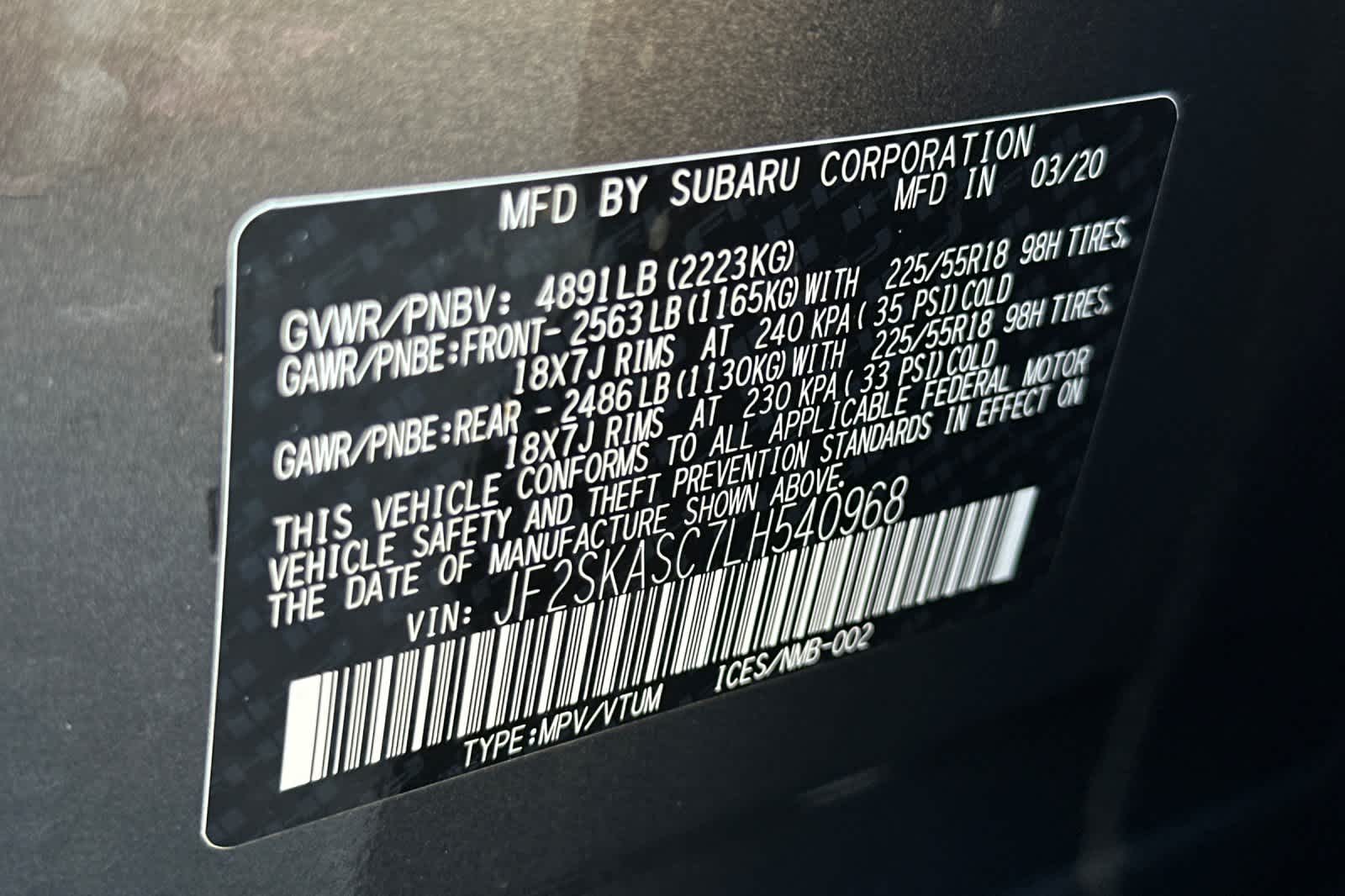 Thumbnail: 2020 Subaru Forester - 33