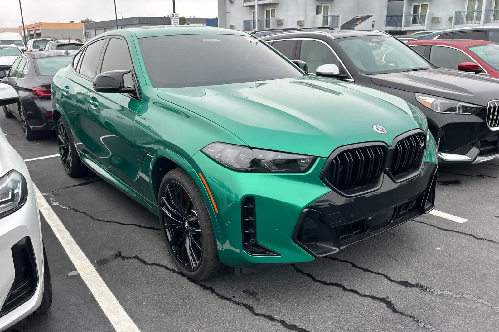 Used 2025 BMW X6 M60i with VIN 5UX43EX08S9Y58437 for sale in Seaside, CA