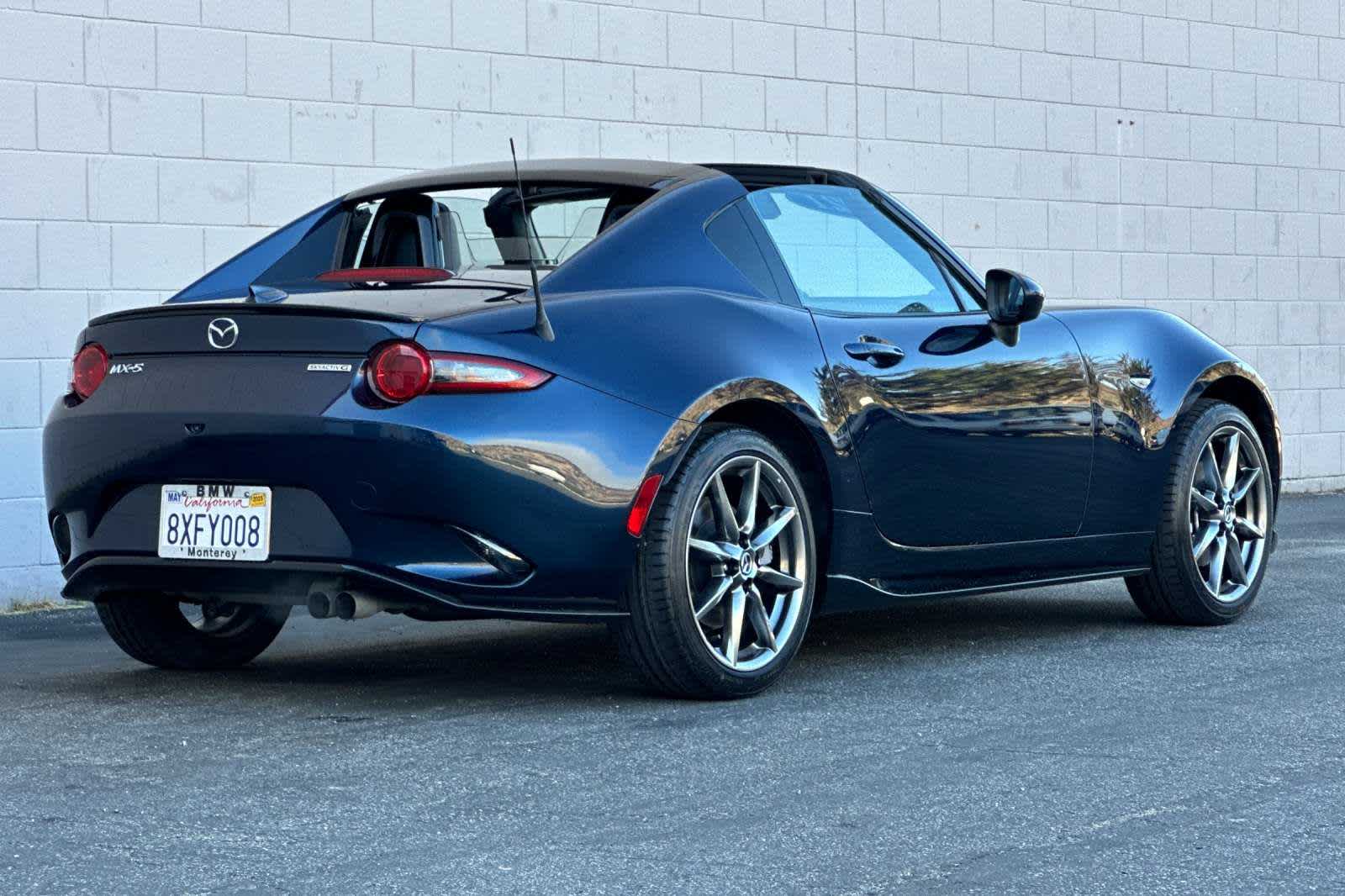 Used 2021 Mazda MX-5 Miata RF Grand Touring with VIN JM1NDAM7XM0455306 for sale in Seaside, CA