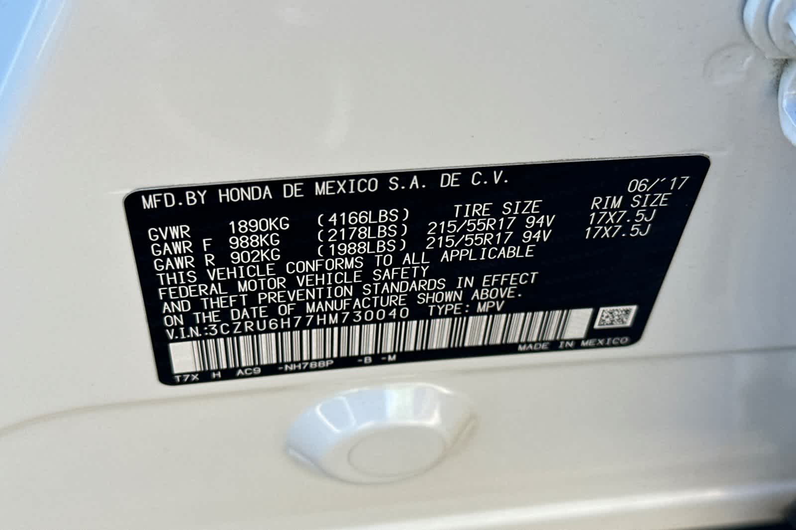 Thumbnail: 2017 Honda HR-V - 32