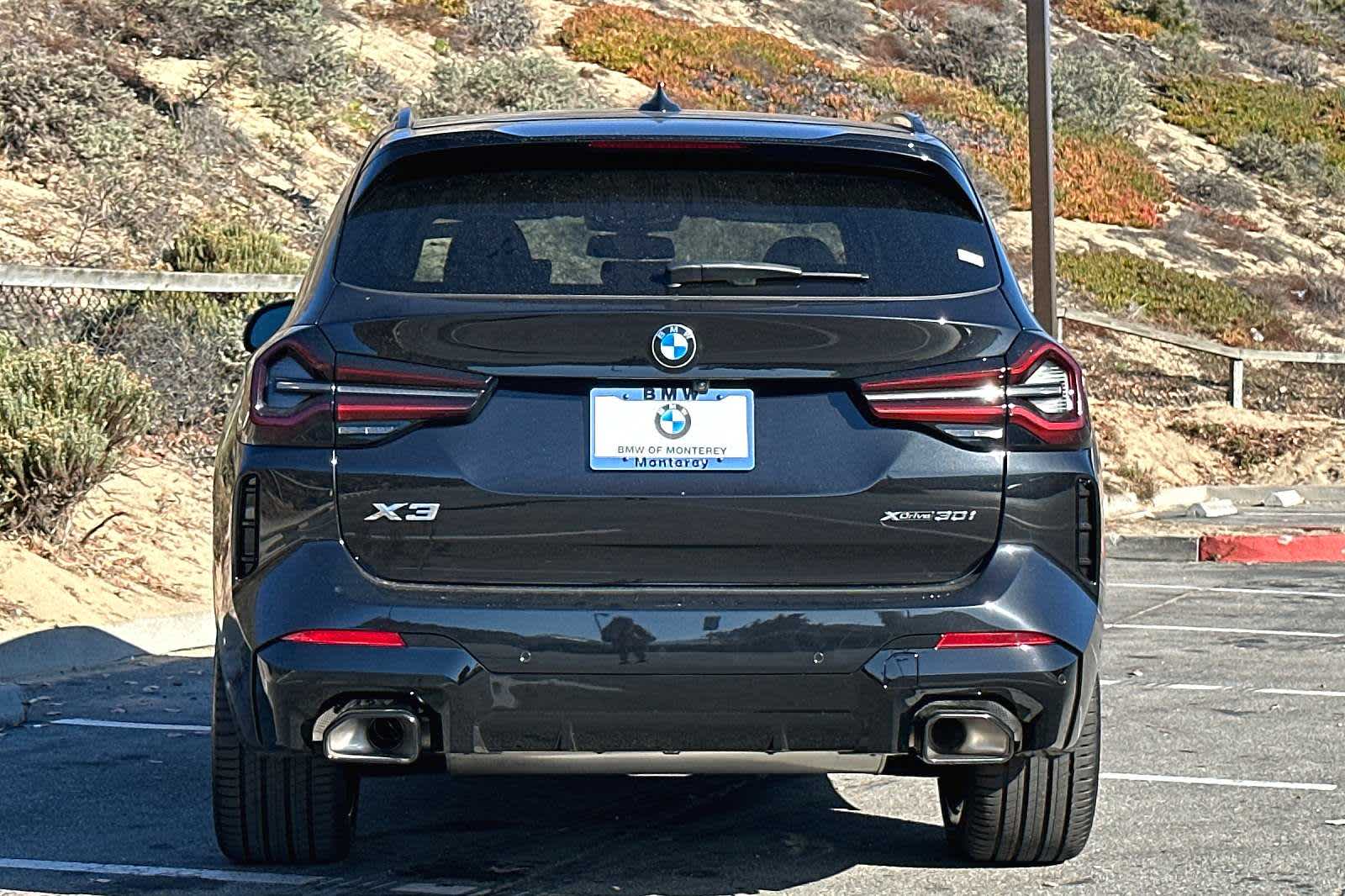 New 2024 BMW X3 xDrive30i SUV Black Sapphire For Sale in Seaside