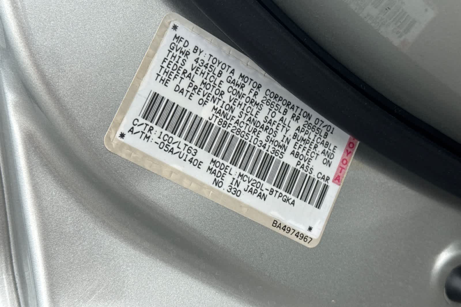 Thumbnail: 2001 Lexus ES - 30