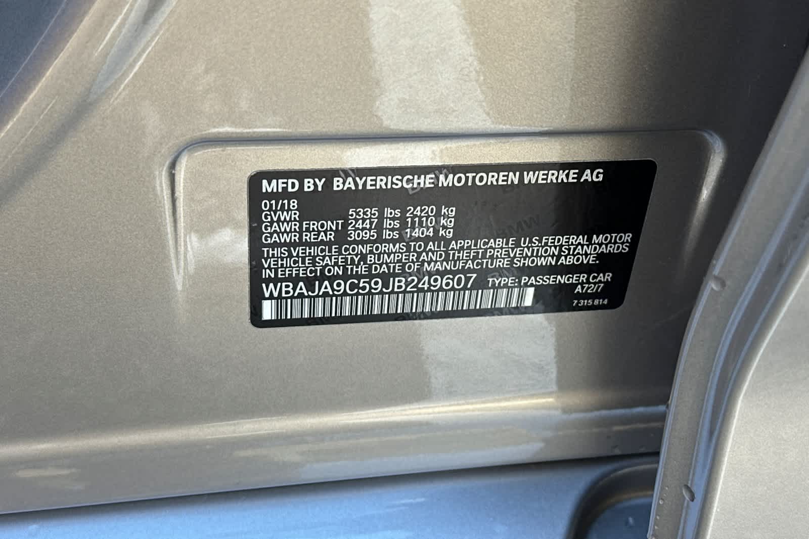 Thumbnail: 2018 BMW 5 Series - 34