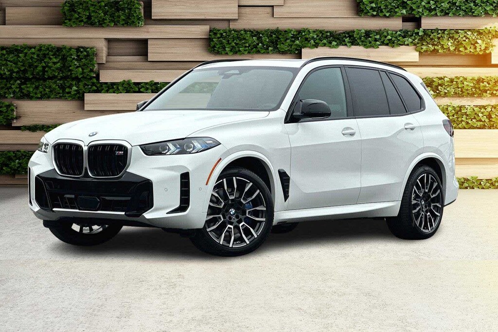 New 2024 BMW X5 M60i SUV Alpine White For Sale in Seaside CA Stock