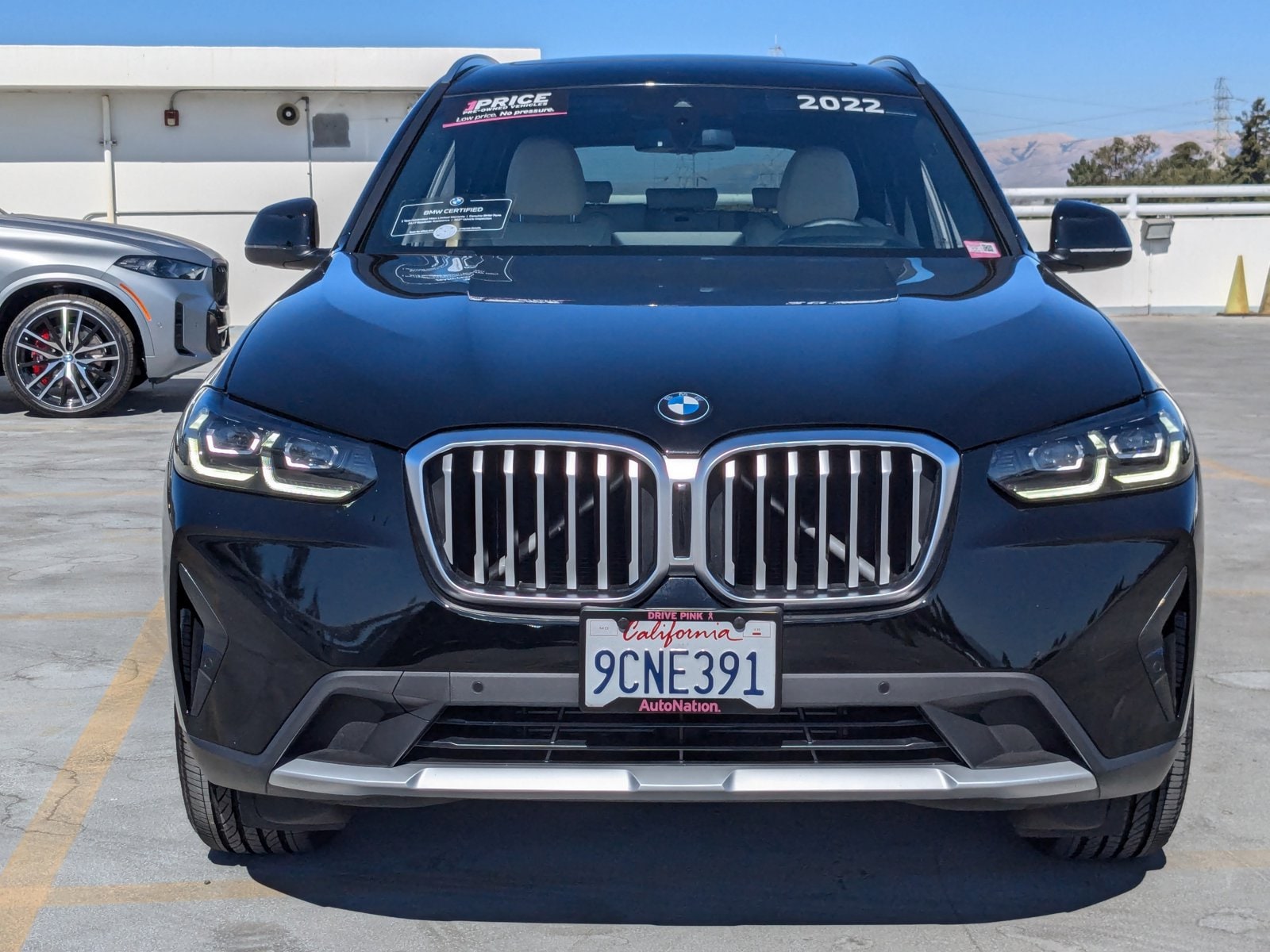 Certified 2022 BMW X3 30i with VIN 5UX53DP06N9K14471 for sale in Mountain View, CA