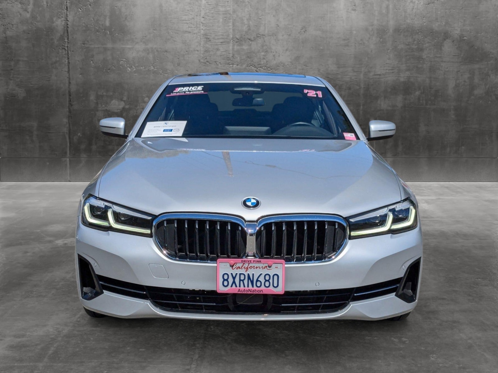 Certified 2021 BMW 5 Series 530e with VIN WBA13AG07MCF50744 for sale in Santa Clara, CA