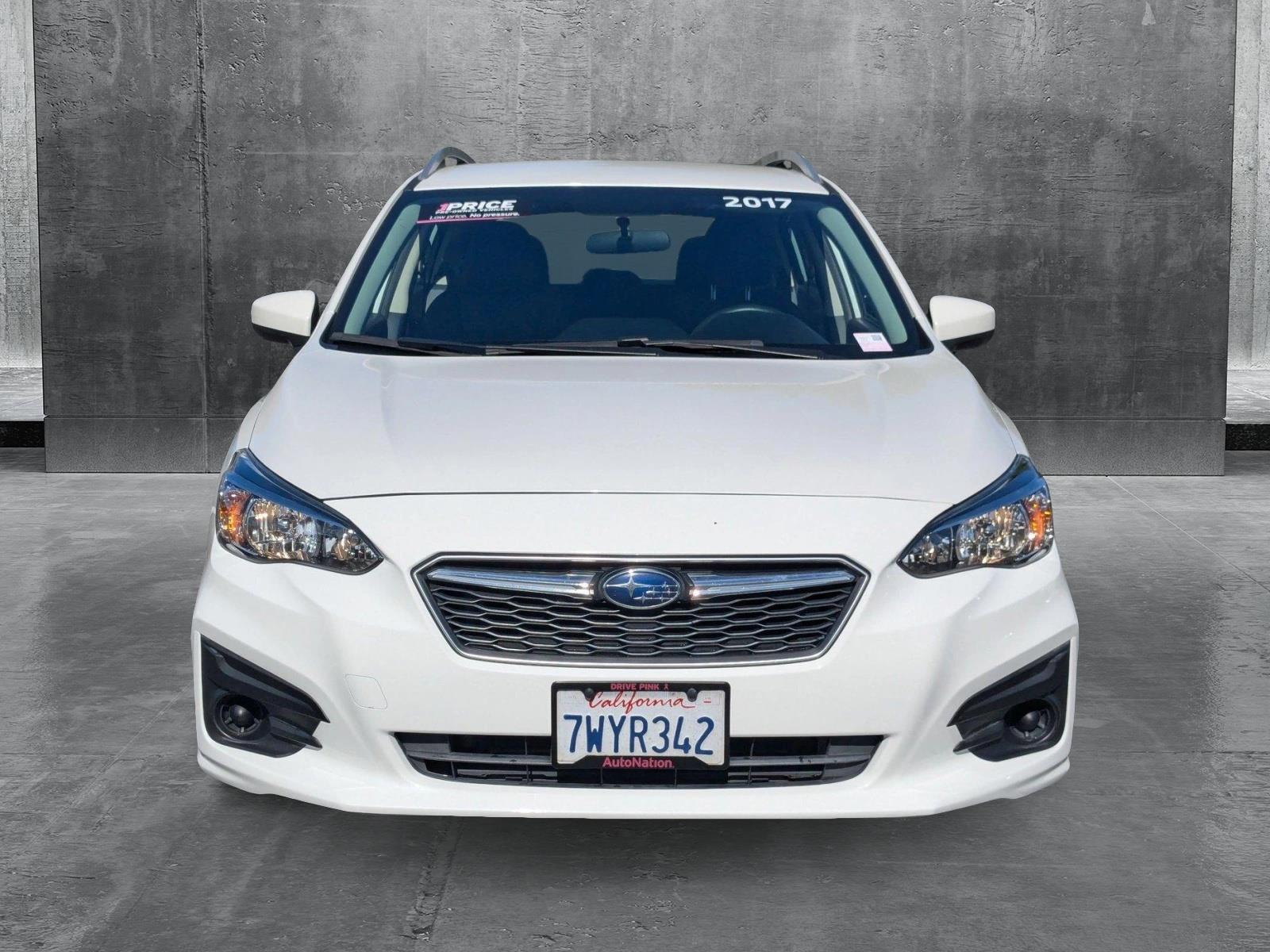 Used 2017 Subaru Impreza Premium with VIN 4S3GTAB65H3702158 for sale in Mountain View, CA
