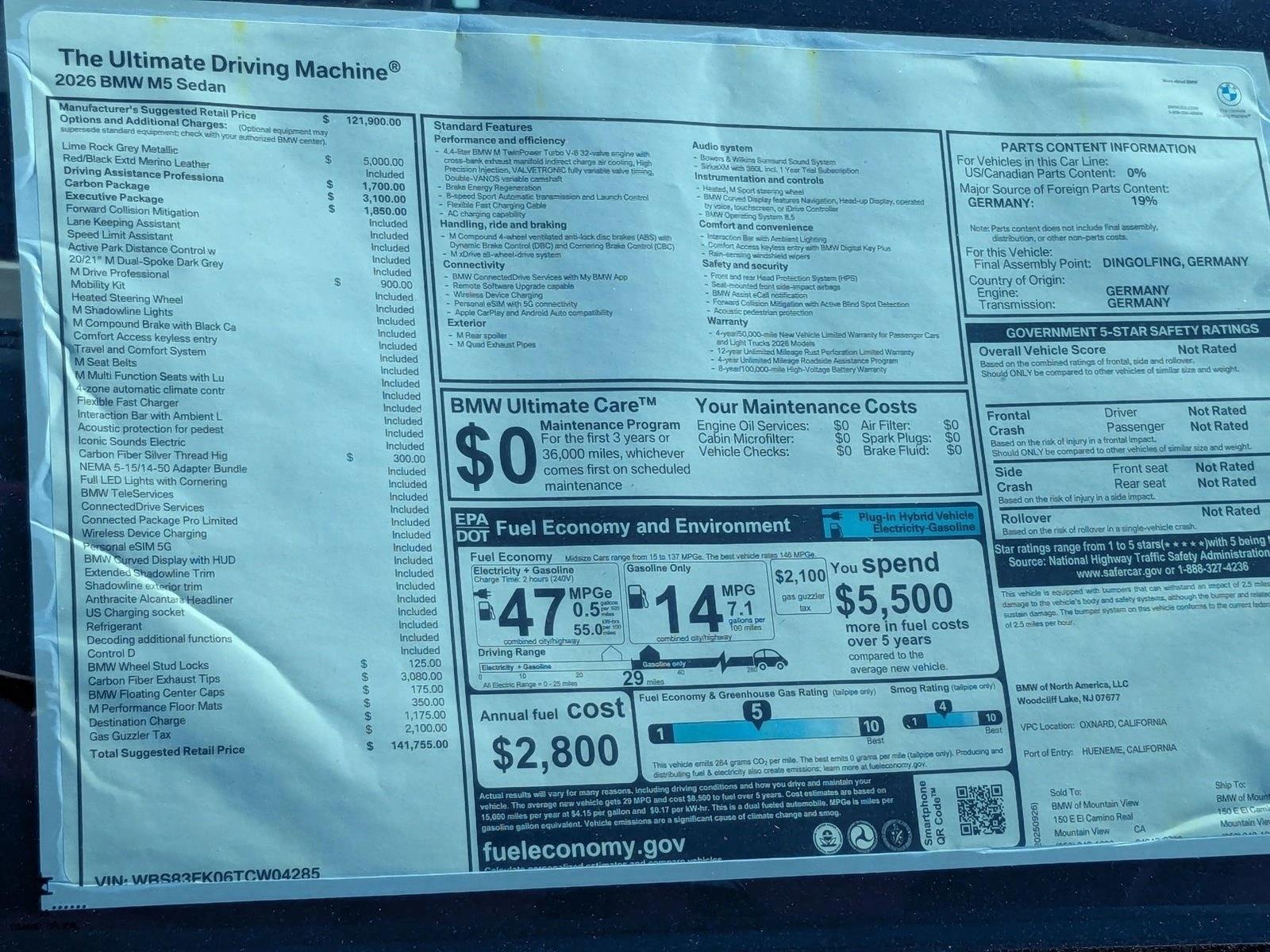 2026 BMW M5 M5 - Photo 20