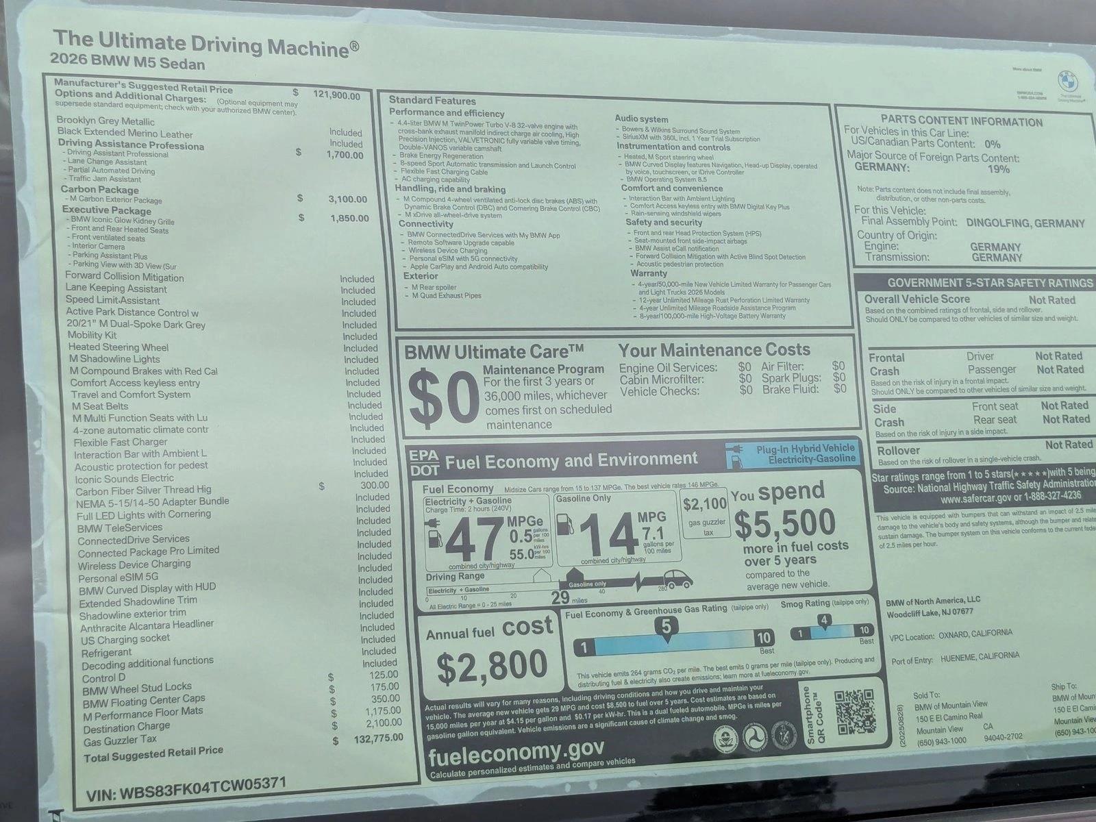 2026 BMW M5 M5 - Photo 20