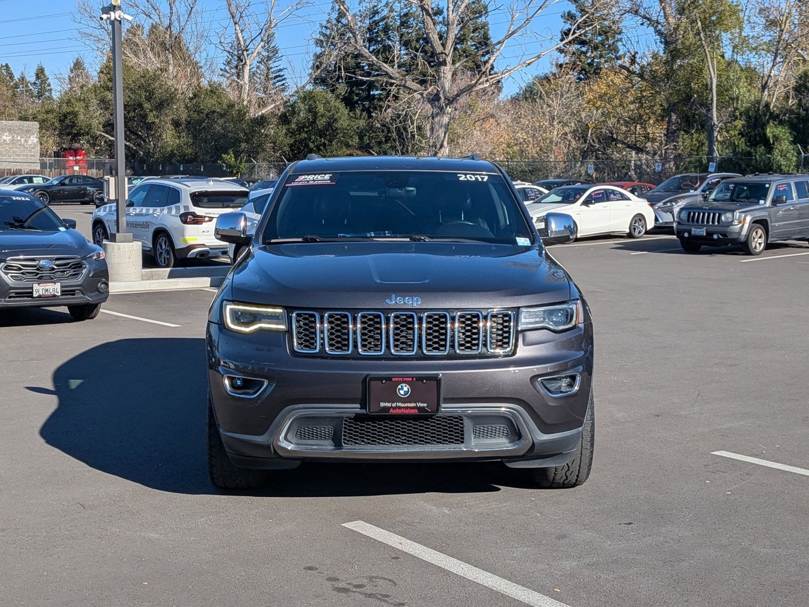 Used 2017 Jeep Grand Cherokee Limited with VIN 1C4RJFBG7HC634949 for sale in Mountain View, CA