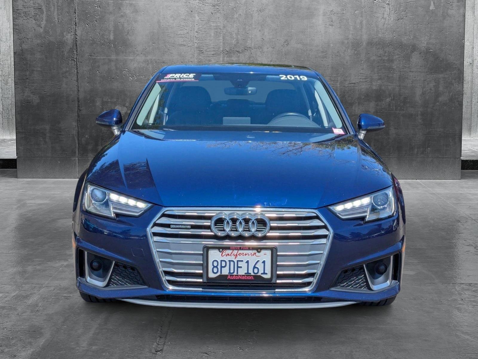 Used 2019 Audi A4 Premium with VIN WAUDNAF44KN010892 for sale in Mountain View, CA