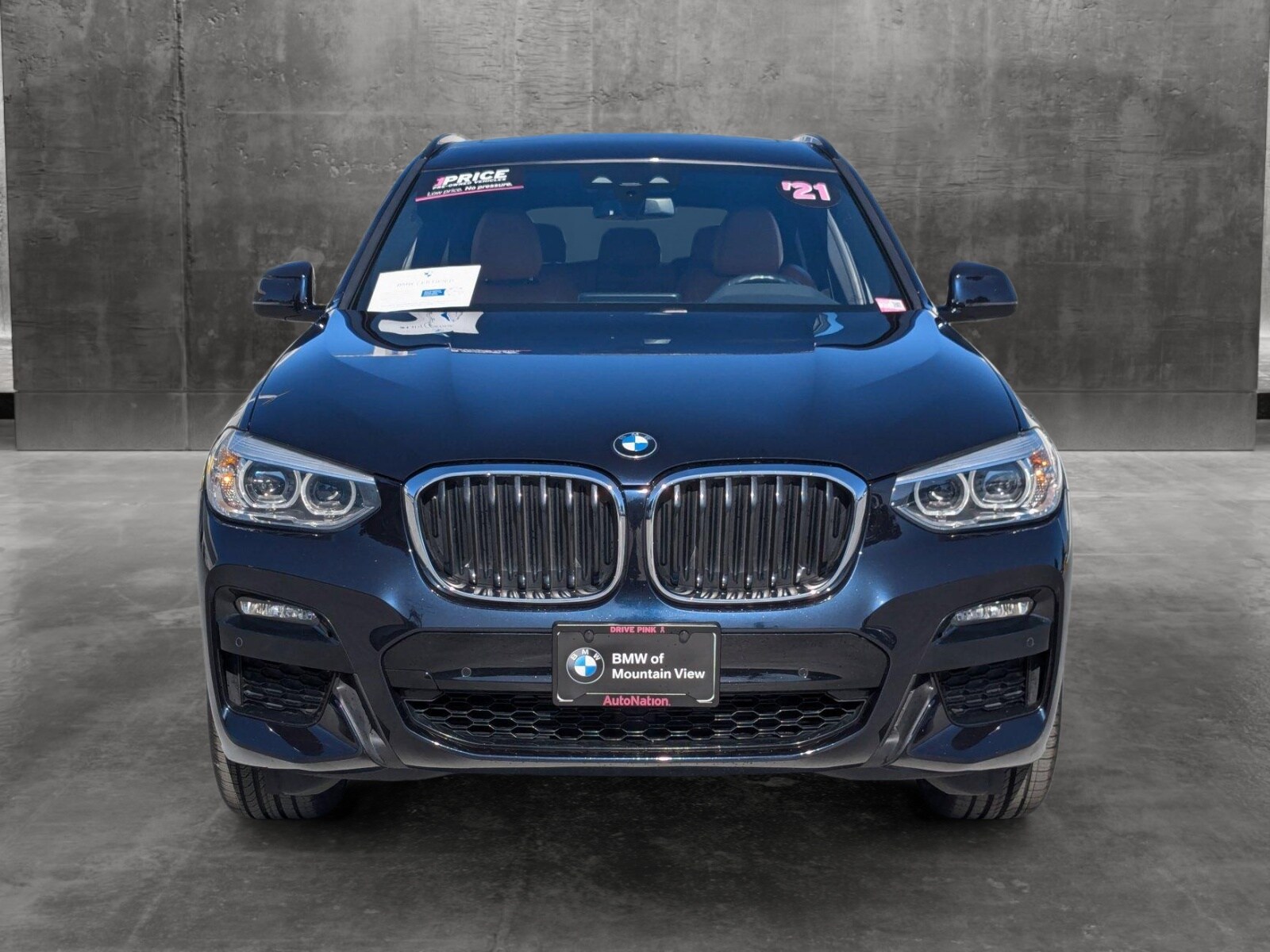 Certified 2021 BMW X3 30i with VIN 5UXTY5C04M9G70376 for sale in Mountain View, CA