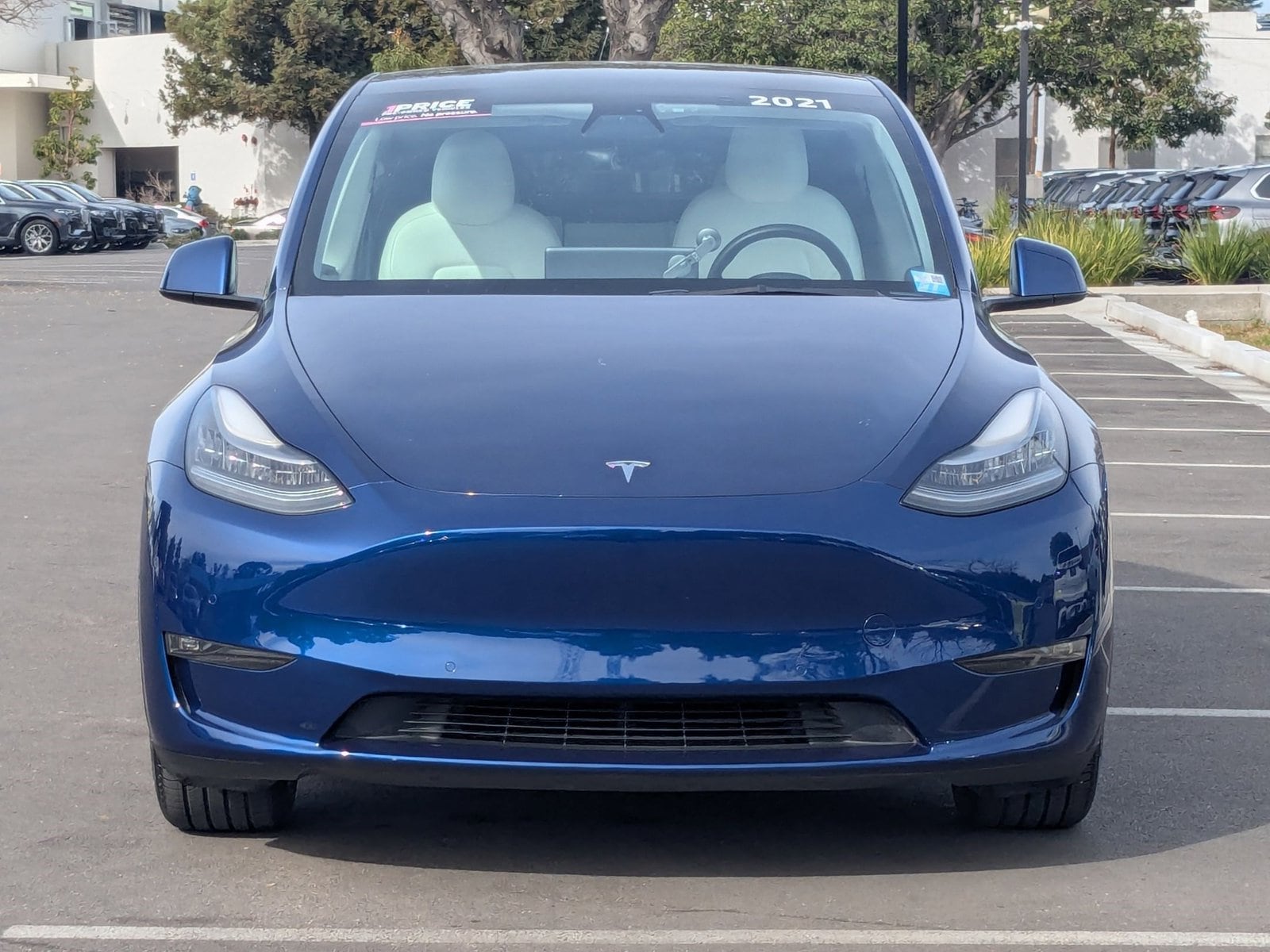 Used 2021 Tesla Model Y Long Range with VIN 5YJYGDEE0MF151468 for sale in Kansas City
