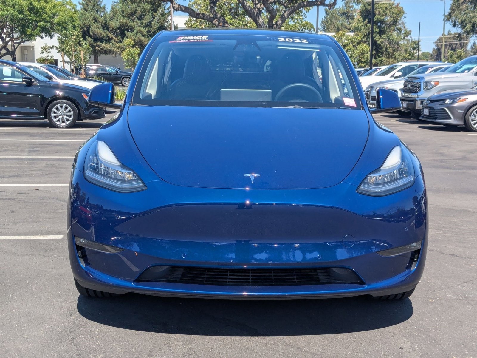 Used 2022 Tesla Model Y Long Range with VIN 7SAYGDEE8NF404167 for sale in Northfield, Minnesota