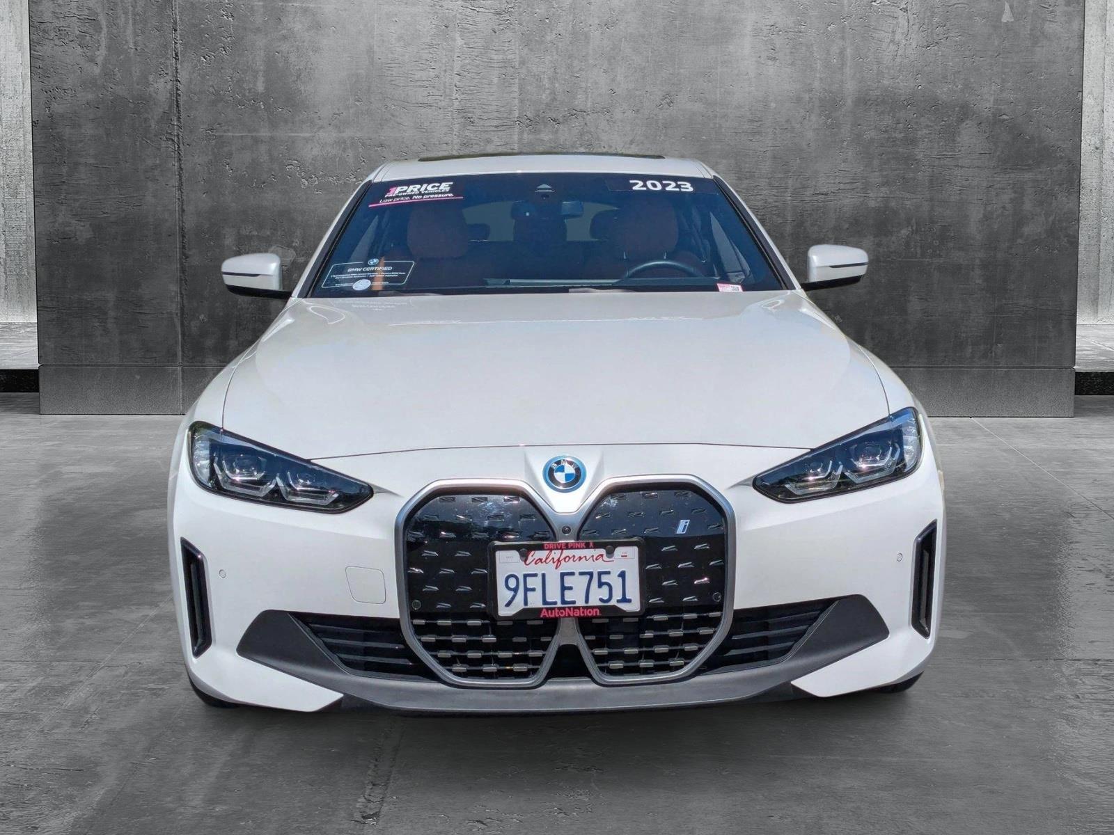Certified 2023 BMW i4 Base with VIN WBY43AW06PFP65158 for sale in Mountain View, CA