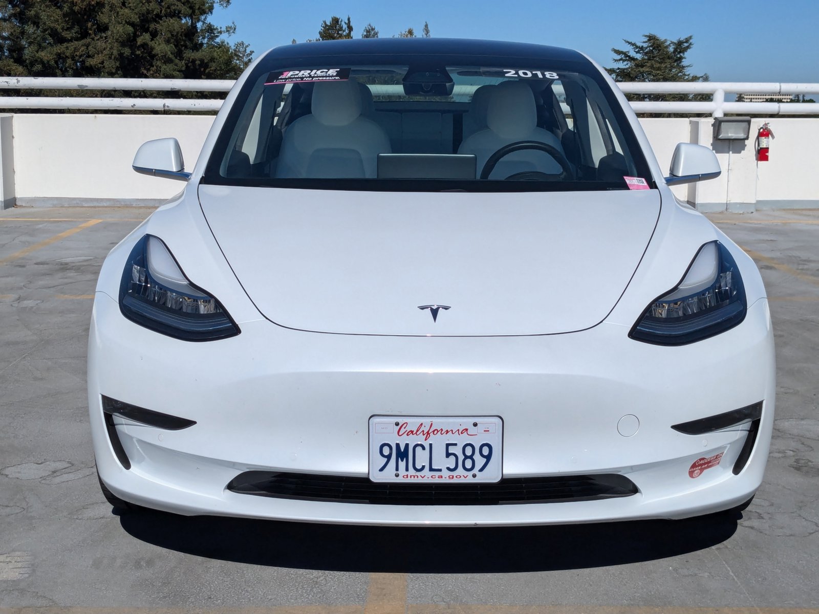 Used 2018 Tesla Model 3 AWD with VIN 5YJ3E1EB9JF098057 for sale in Mountain View, CA