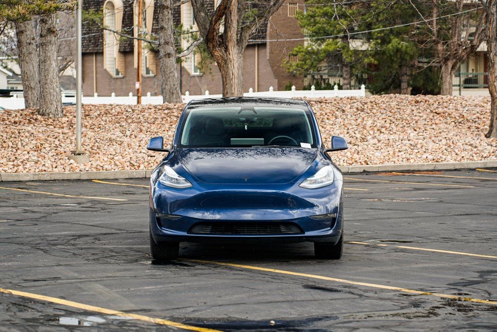 Used 2023 Tesla Model Y Long Range with VIN 7SAYGDEE5PA143029 for sale in Murray, UT