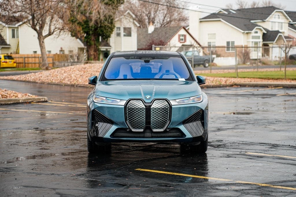 Used 2025 BMW iX 50 with VIN WB523CF09SCT06538 for sale in Murray, UT