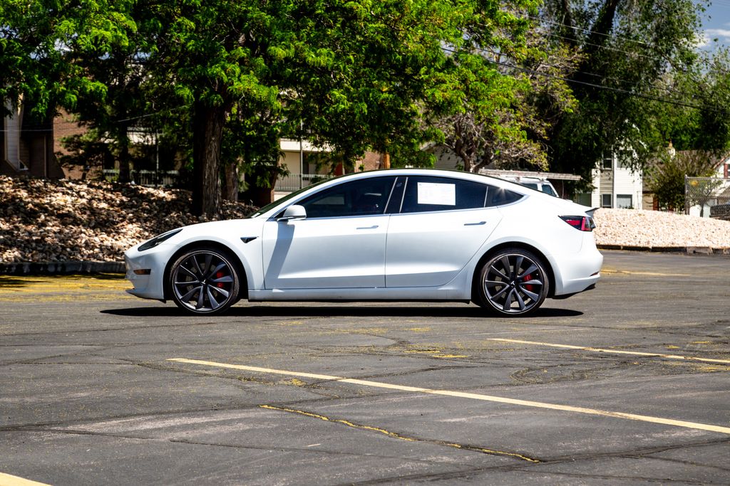 Used 2020 Tesla Model 3 Base with VIN 5YJ3E1EC5LF715028 for sale in Murray, UT