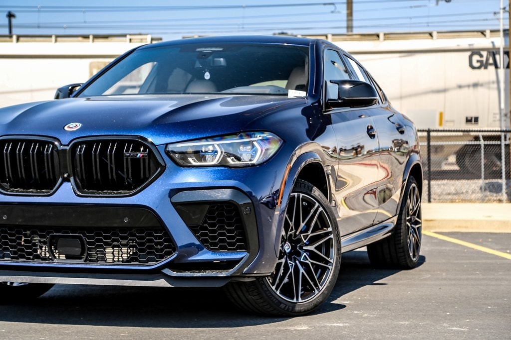 Used 2022 BMW X6 M Base with VIN 5YMCY0C0XN9M64005 for sale in Murray, UT