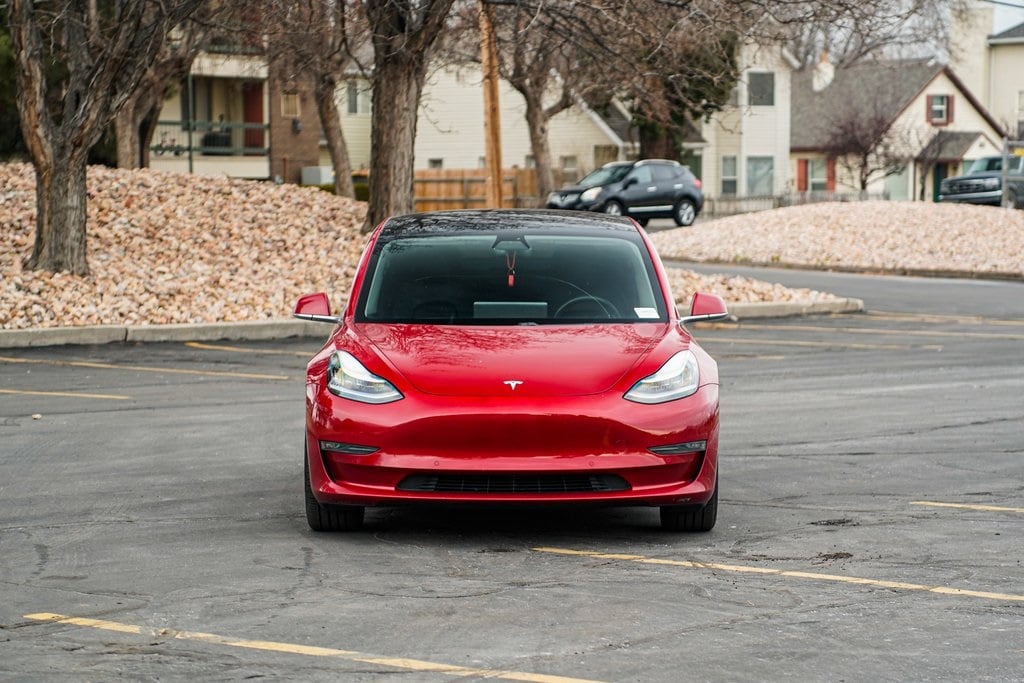 Used 2020 Tesla Model 3 Base with VIN 5YJ3E1EC5LF784480 for sale in Murray, UT