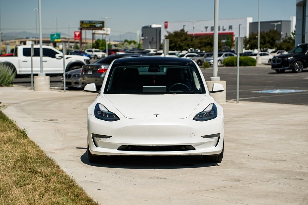 Used 2022 Tesla Model 3 Long Range with VIN 5YJ3E1EB1NF257787 for sale in Murray, UT