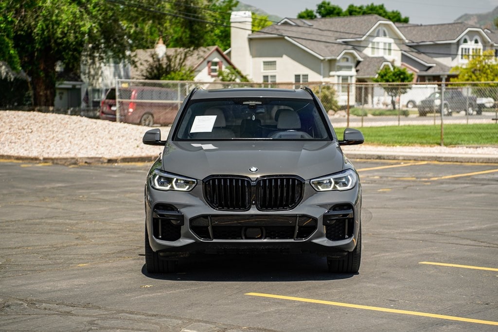Used 2022 BMW X5 M50i with VIN 5UXJU4C06N9N00130 for sale in Murray, UT