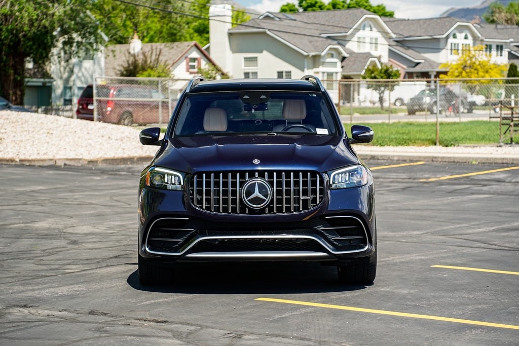Used 2021 Mercedes-Benz GLS AMG GLS63 with VIN 4JGFF8KEXMA561740 for sale in Murray, UT