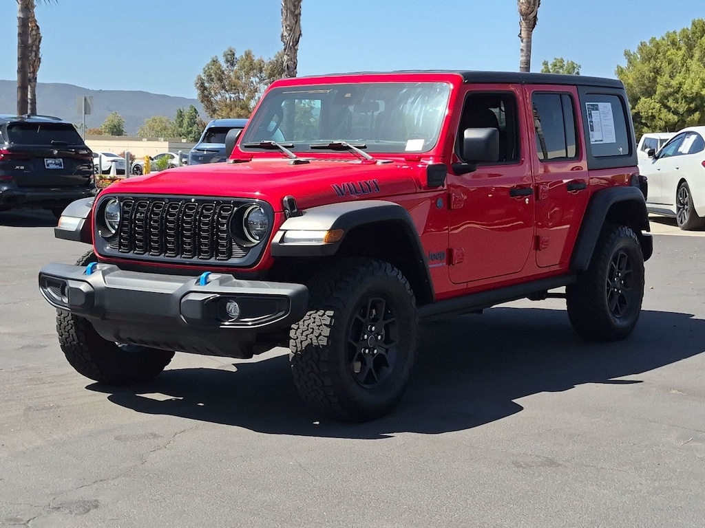 Used 2024 Jeep Wrangler 4xe Willys Convertible