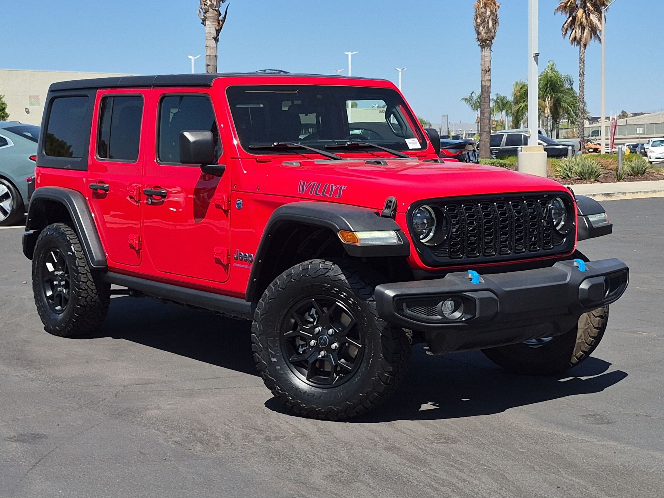 Used 2024 Jeep Wrangler 4xe Willys Convertible