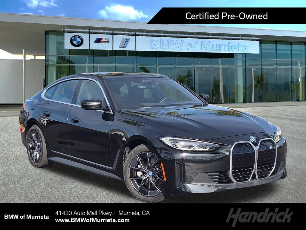 Certified 2023 BMW i4 eDrive40 Gran Coupe Sedan