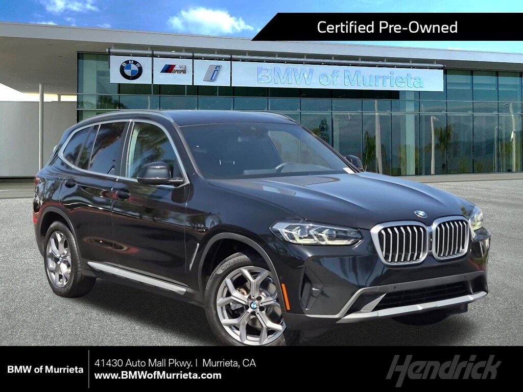 Certified 2023 BMW X3 sDrive30i SUV
