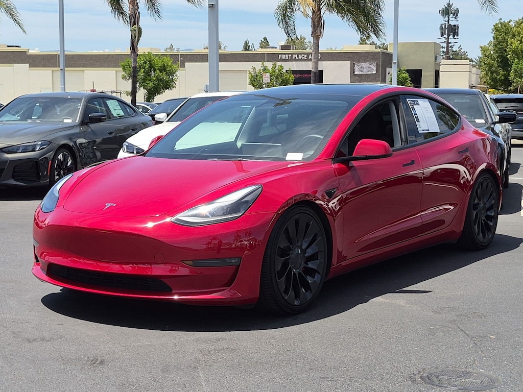 Used 2023 Tesla Model 3 Performance Sedan