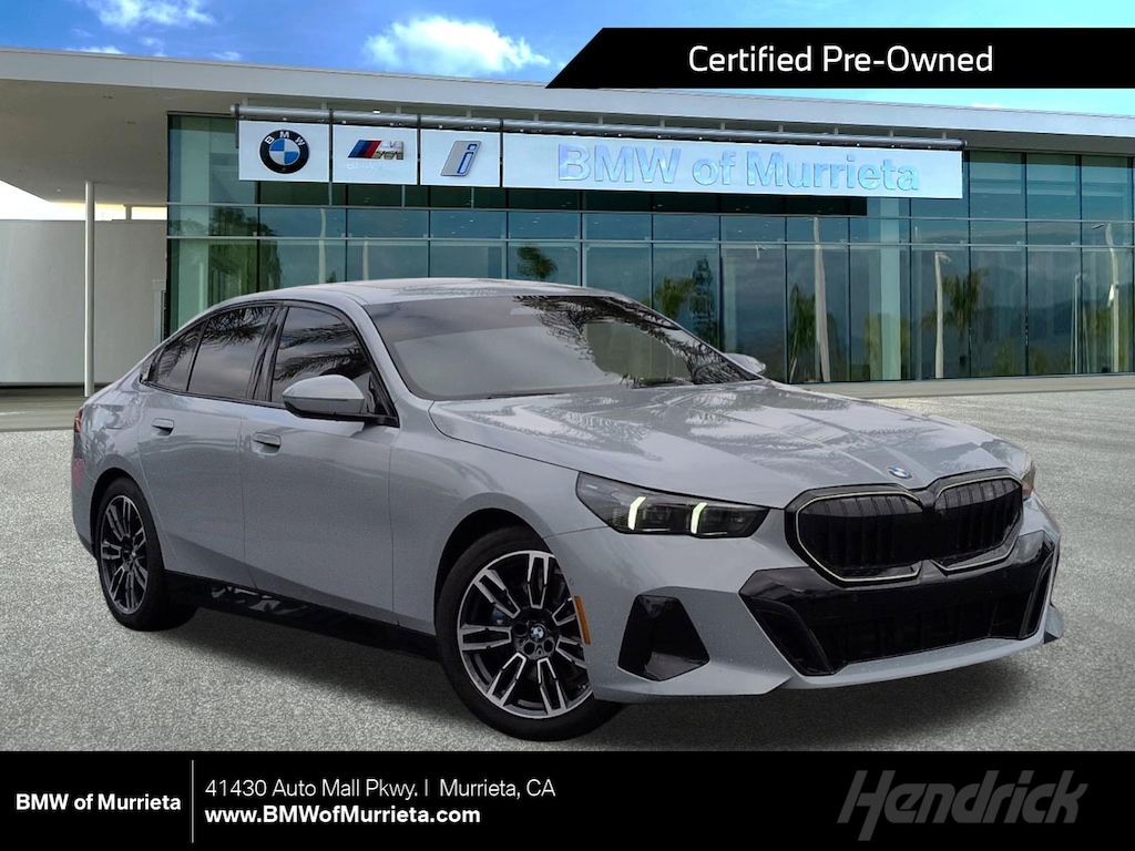Certified 2024 BMW 5 Series 530i Sedan