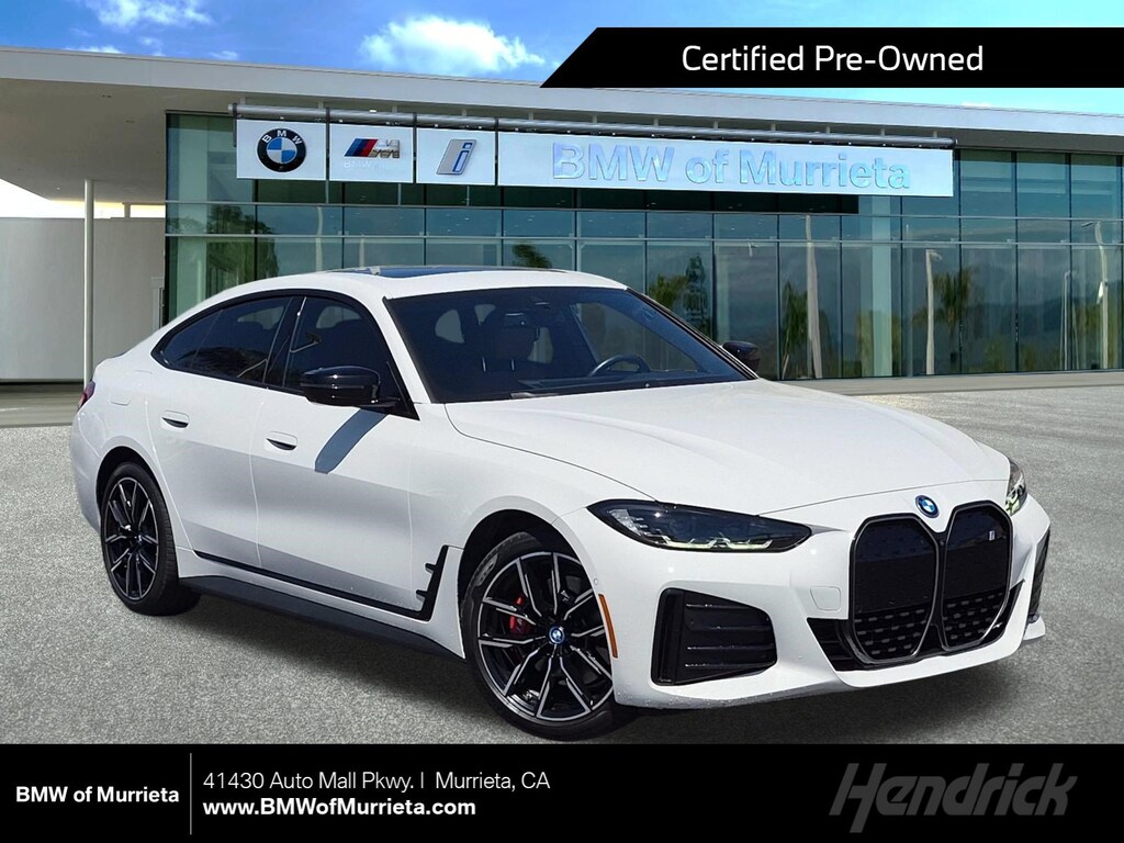 Certified 2023 BMW i4 eDrive40 Gran Coupe Sedan