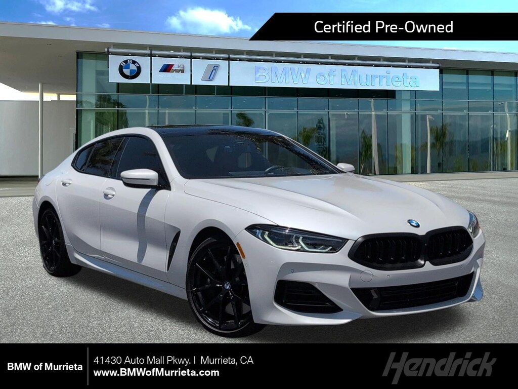 Certified 2024 BMW 8 Series 840i Gran Coupe Sedan