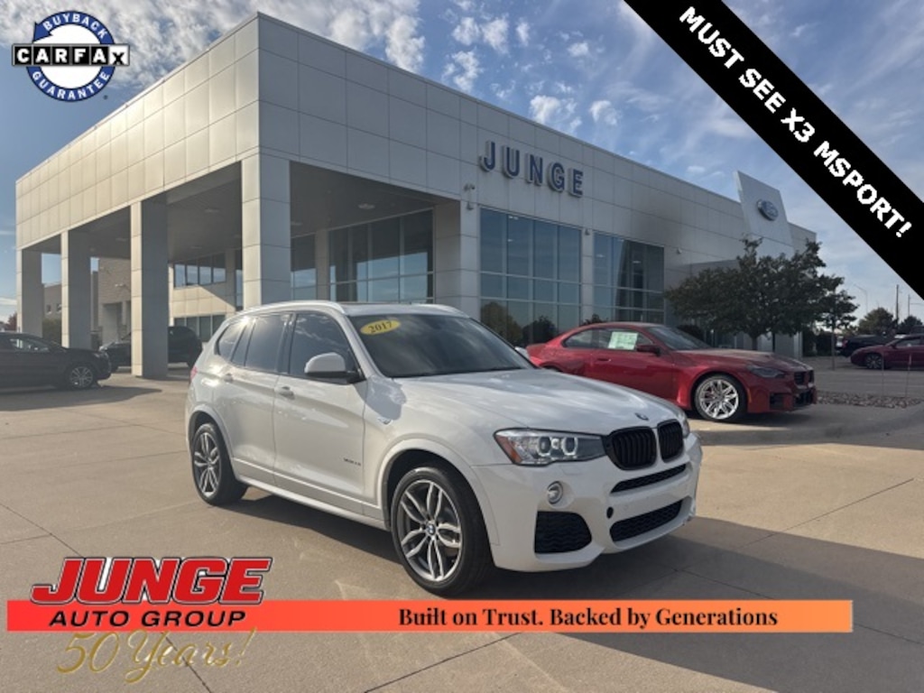 Used 2017 BMW X3 xDrive35i SUV
