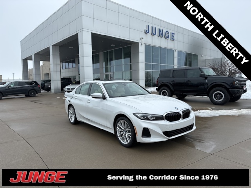 New 2024 BMW 330i For Sale at BMW of North Liberty VIN 3MW89FF09R8E29088