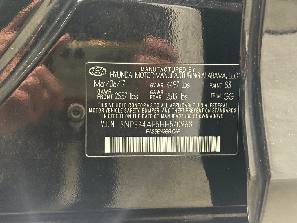 2017 HYUNDAI SONATA - Image 30