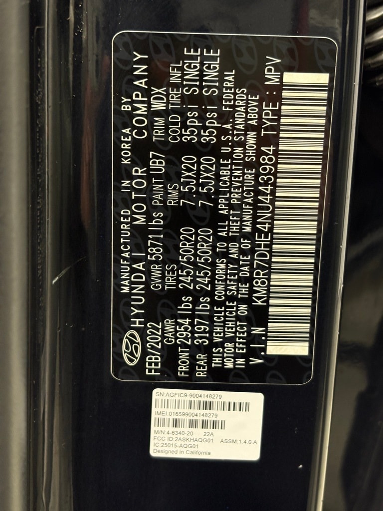 2022 HYUNDAI PALISADE - Image 29