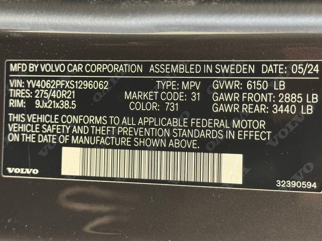 2025 VOLVO XC90 - Image 34