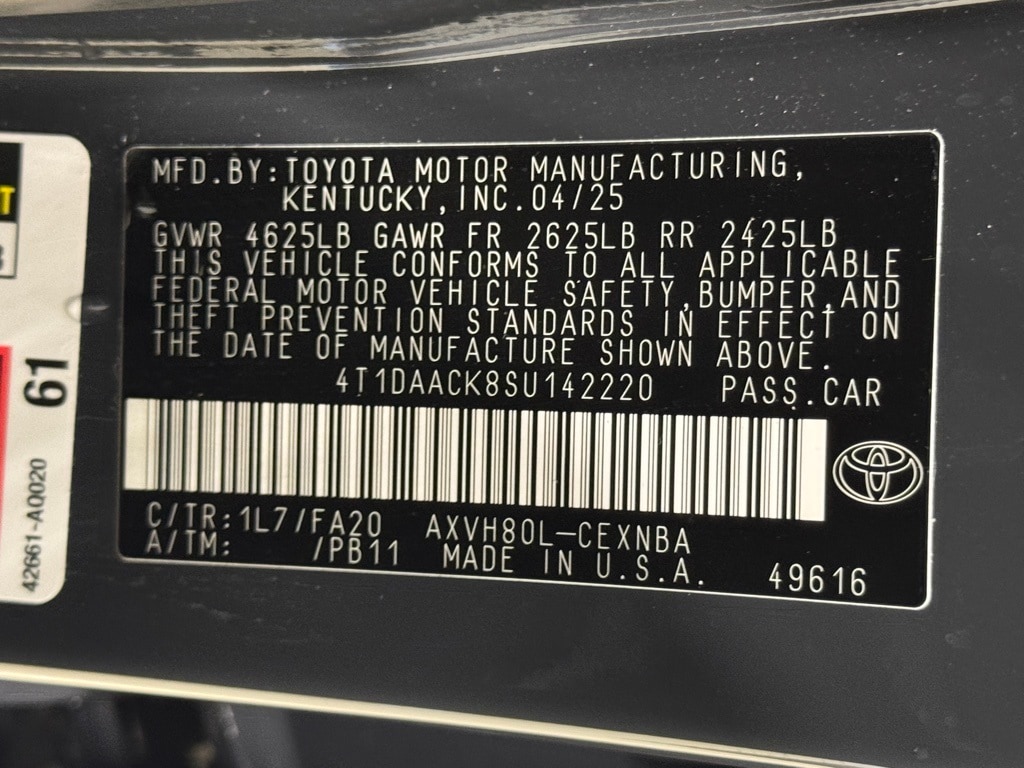 2025 TOYOTA CAMRY - Image 34