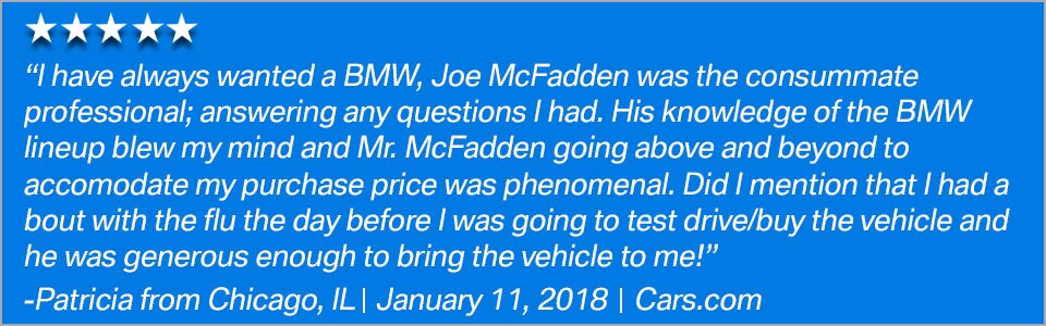 Reviews Bmw Of Orland Park